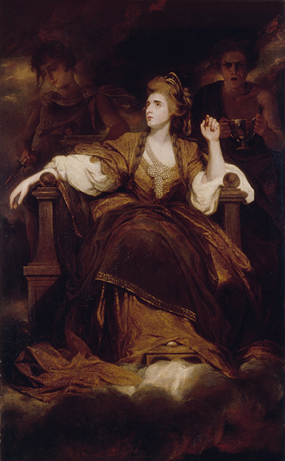 Sarah Siddons as the Tragic Muse Joshua Reynolds